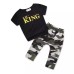 Toddler Baby Boy lil' King Outfit 